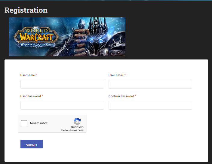 Register Page
